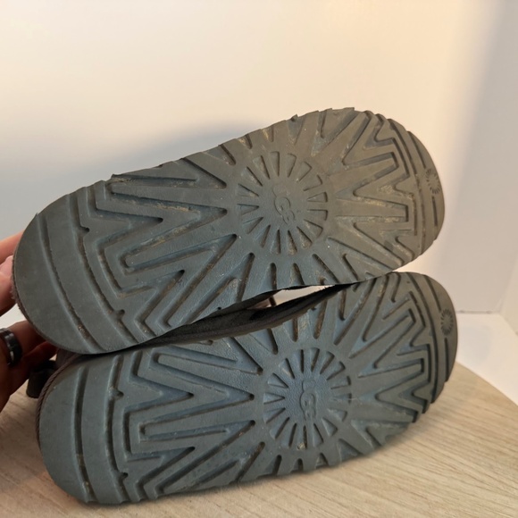 UGG Neumel Boots Men’s US 11 EU 44 Gray Suede Shearling Lined Chukka - Picture 7 of 9